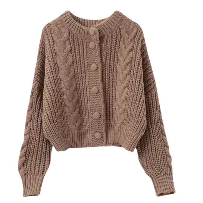 Fabricant OEM personnalisé printemps automne concepteur décontracté dames pull tricoté manteau hauts Cardigan pour les femmes