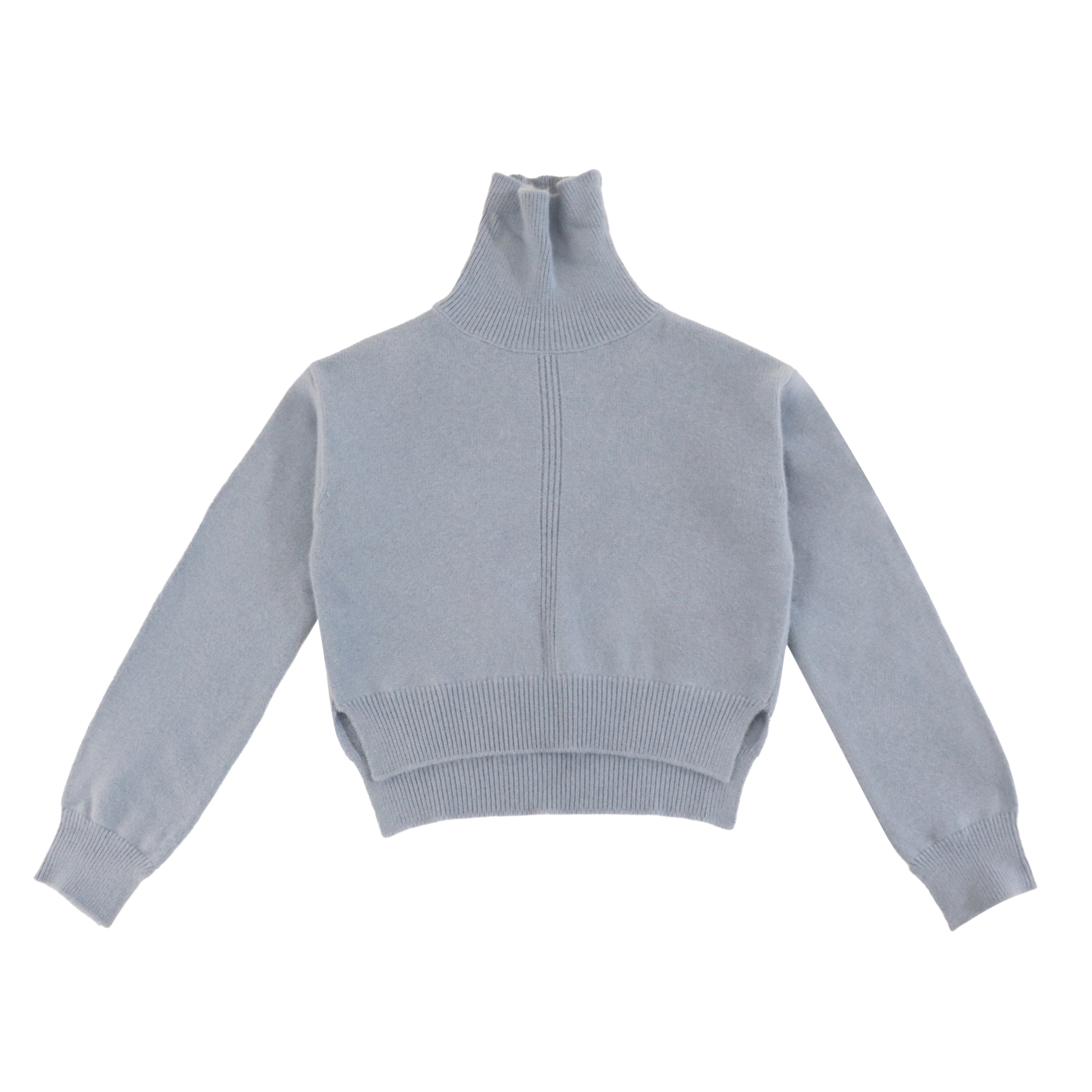 Automne Hiver OEM Factory Custom Wool Long Sleeve Women Pull court pull en tricot