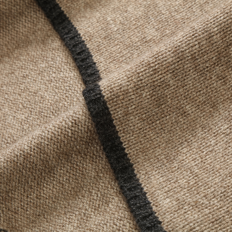 Automne hiver OEM usine personnalisé à manches longues col roulé cachemire mélangé femmes pull pull en tricot