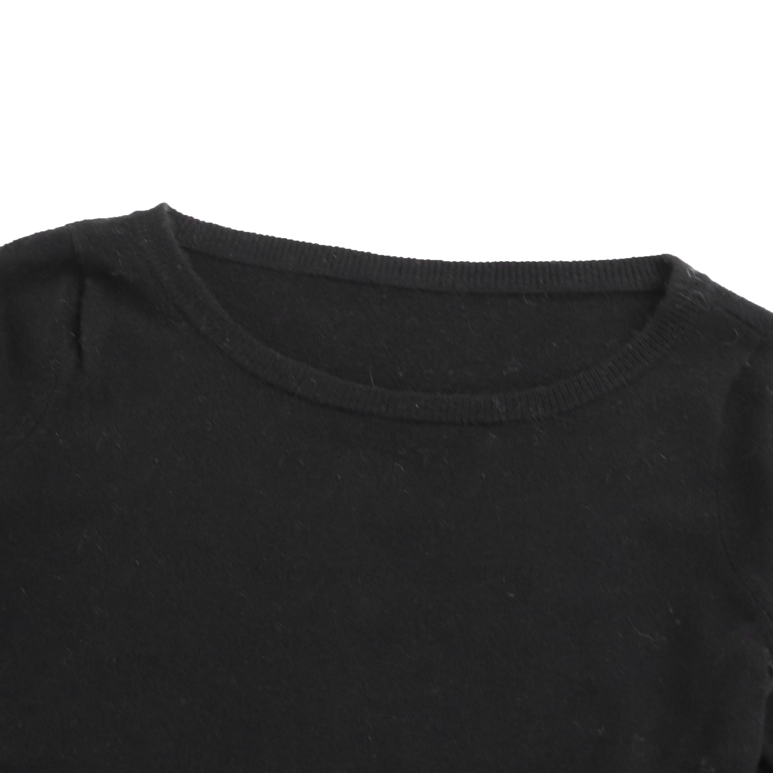 Pull tricoté à manches longues pour femmes noires, personnalisé en usine OEM, automne et hiver