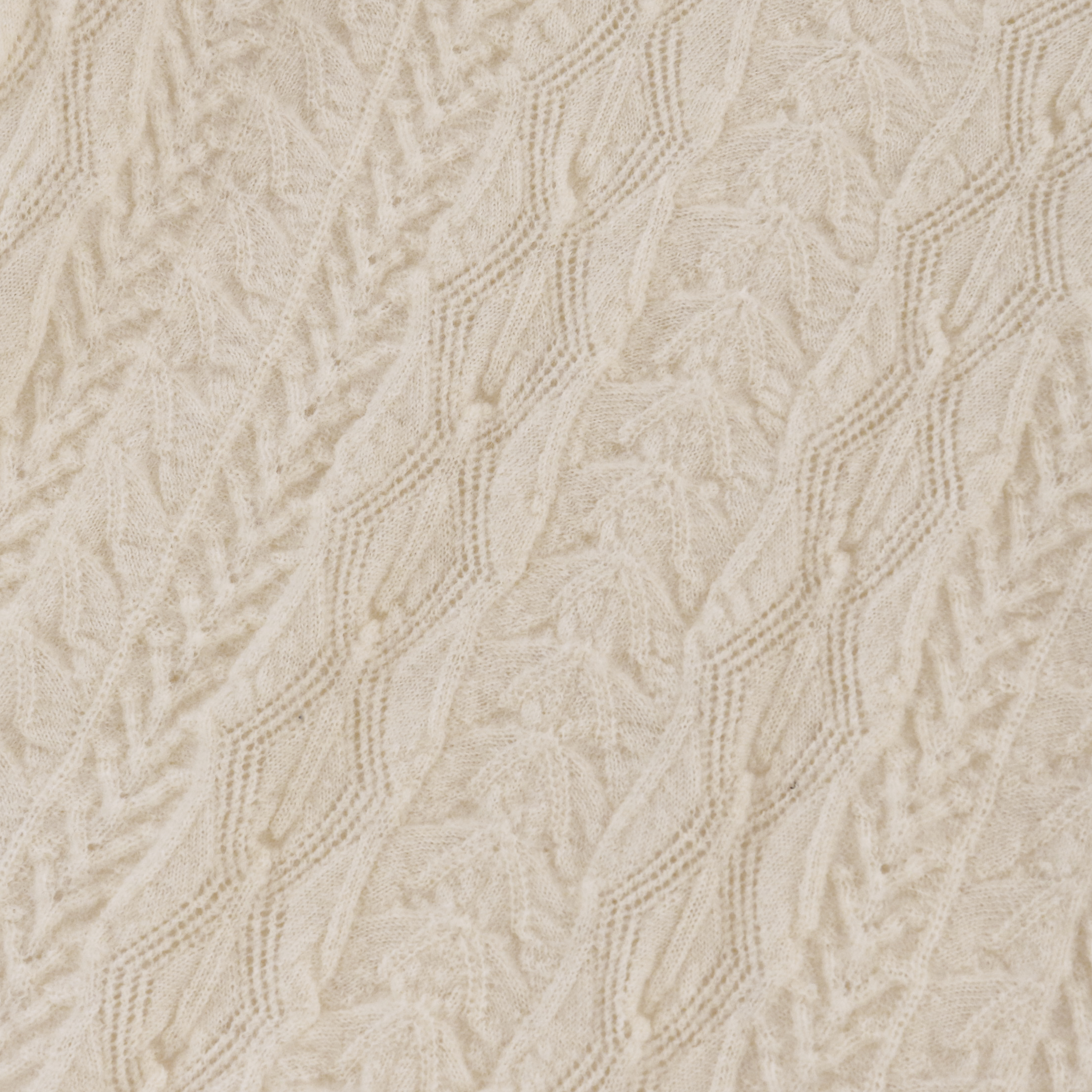 Automne Hiver OEM Factory Custom White Crewneck Pull en tricot à manches longues pour femmes