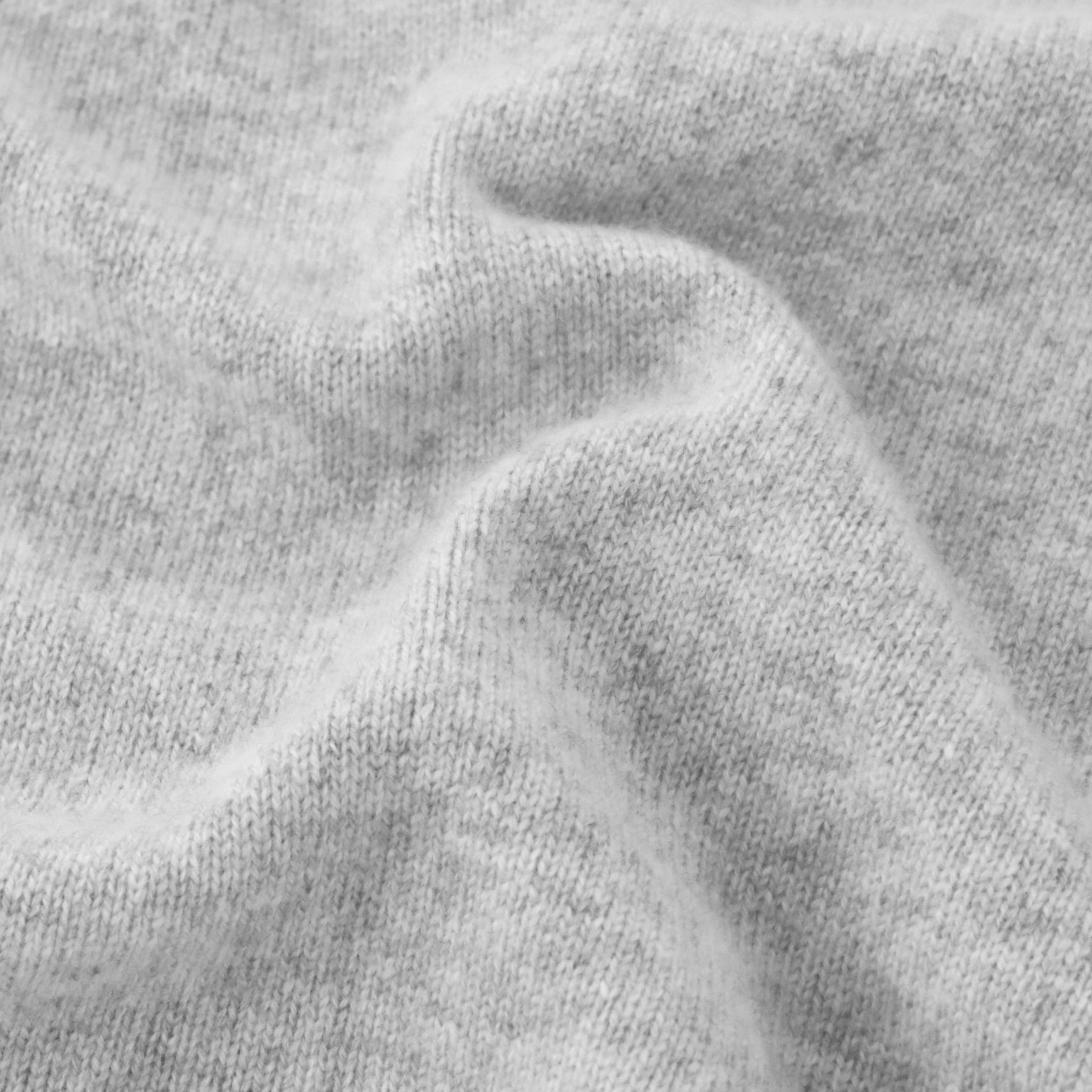 Automne hiver OEM usine personnalisée à manches longues gris 100% cachemire femmes pull pull en tricot