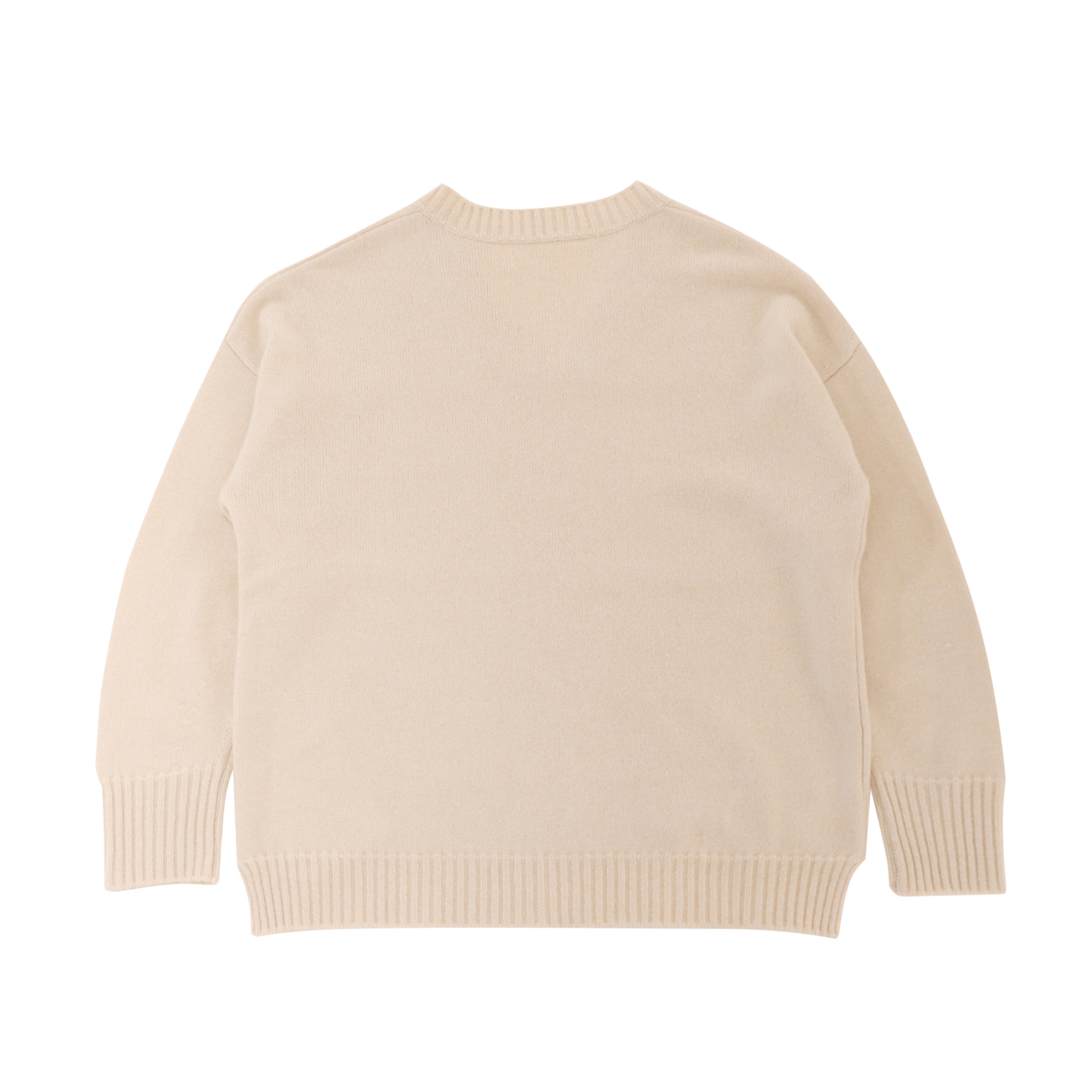 Automne hiver personnalisé couleur unie à manches longues col rond femmes pull pull en tricot