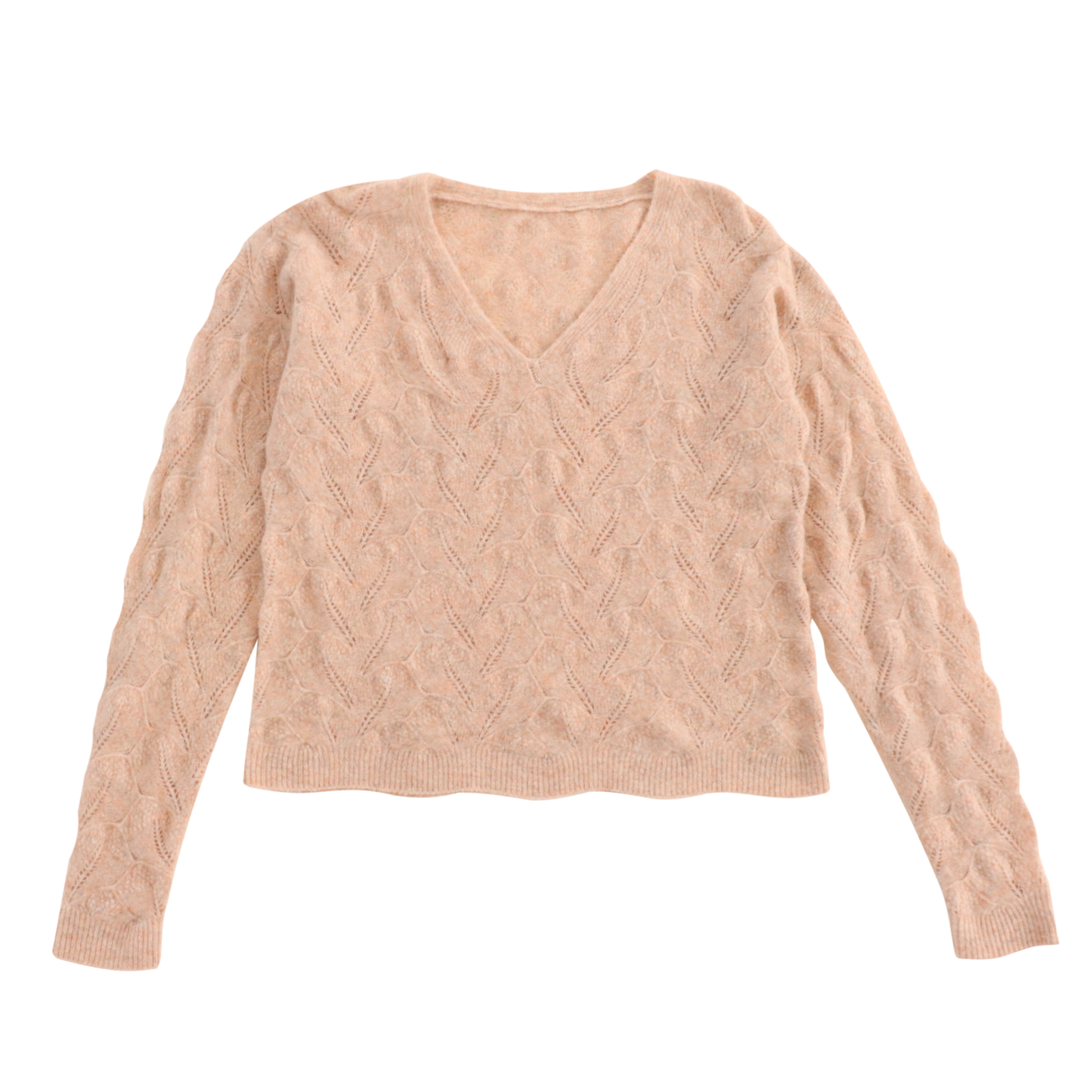 Pull en tricot à manches longues pour femmes à col rond personnalisé en usine OEM d'automne et d'hiver