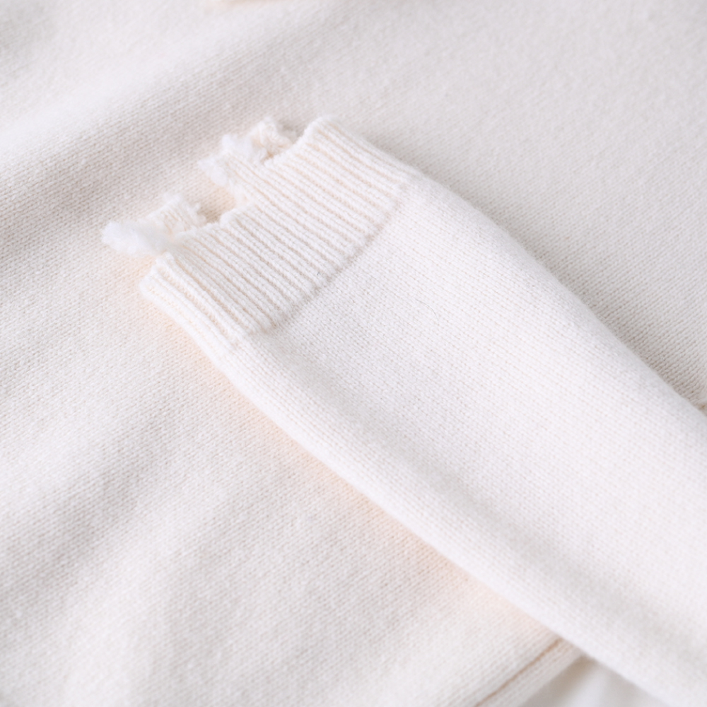 Automne hiver OEM usine mode à capuche personnalisé à manches longues en laine femmes pull pull en tricot