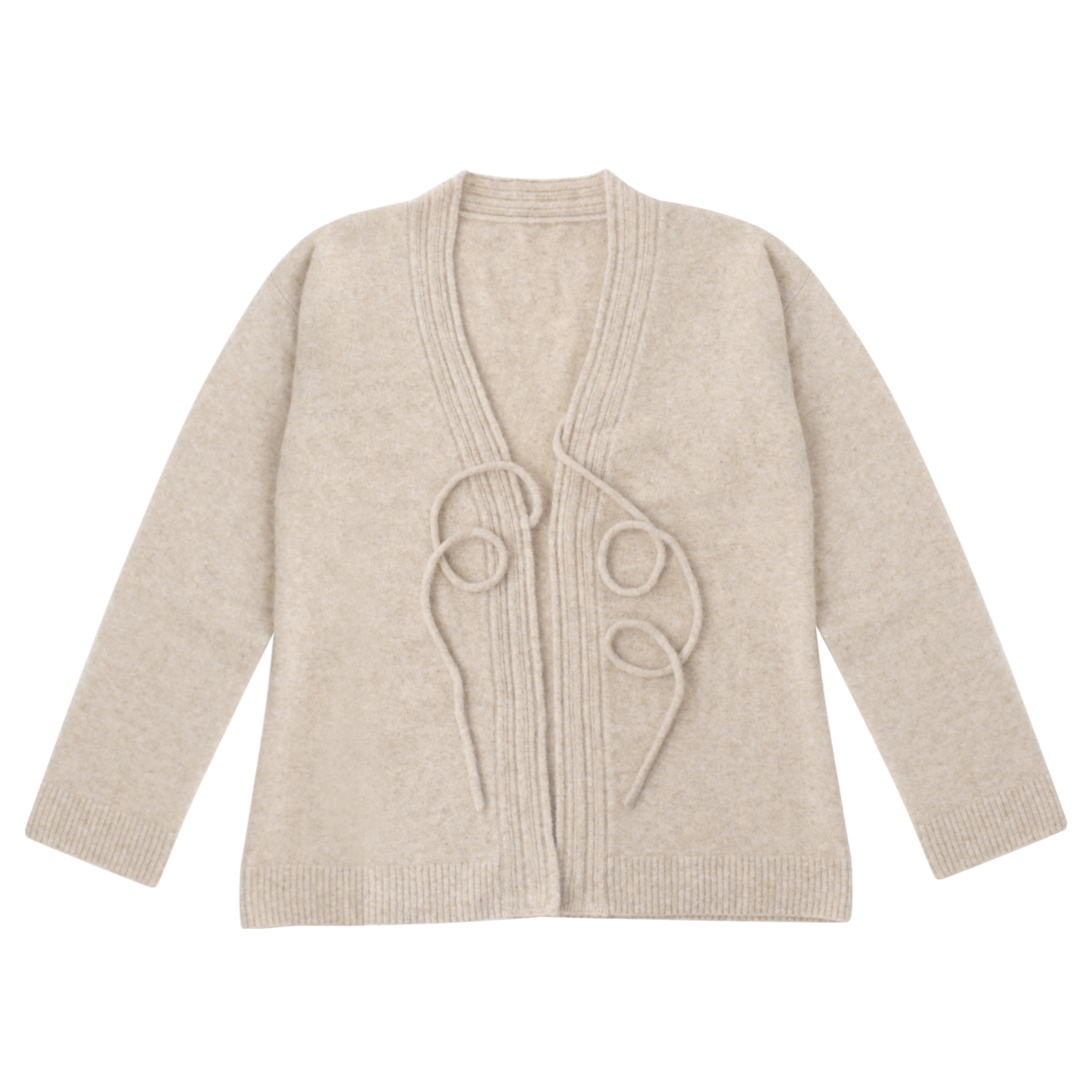 OEM usine personnalisé en vrac à manches longues en cachemire femmes dames cardigan pull en tricot