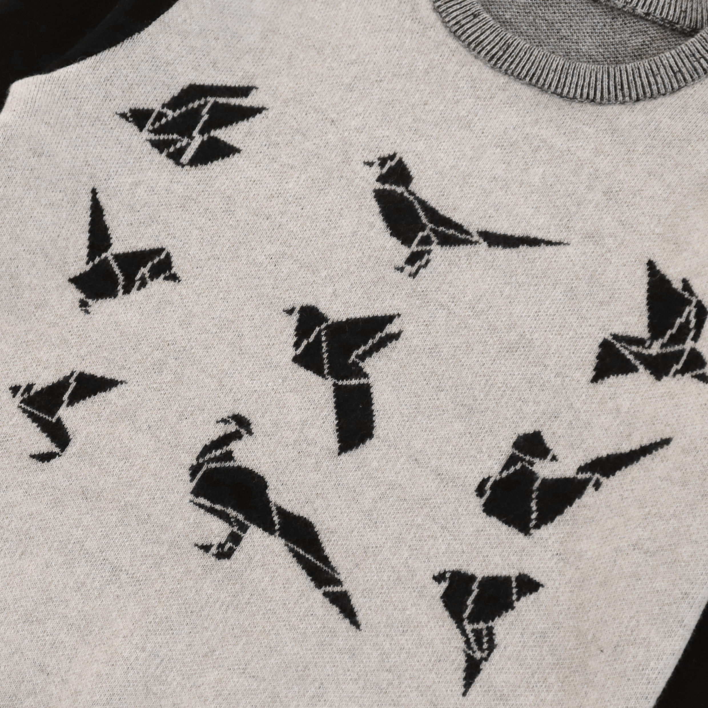 Automne hiver fabricant OEM personnalisé impression à manches longues couleurs contrastées femmes pull pull en tricot