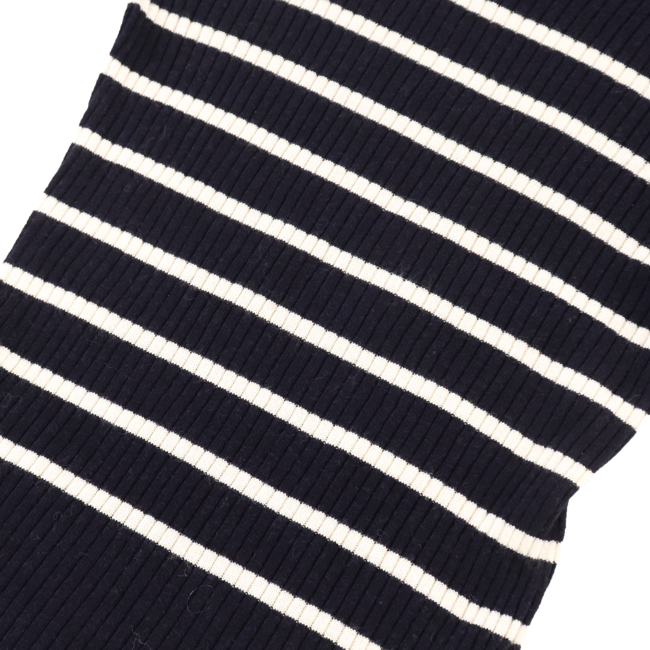 Automne Hiver OEM Factory Custom Short Sleeve Striped Women Pull Knit Dress Dress