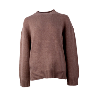 OEM Custom Women's Automn Hiver Crewneck Long Sweat Treatlover en couleurs solides à manches longues à manches longues