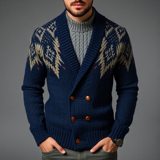 Comment porter un pull cardigan masculin