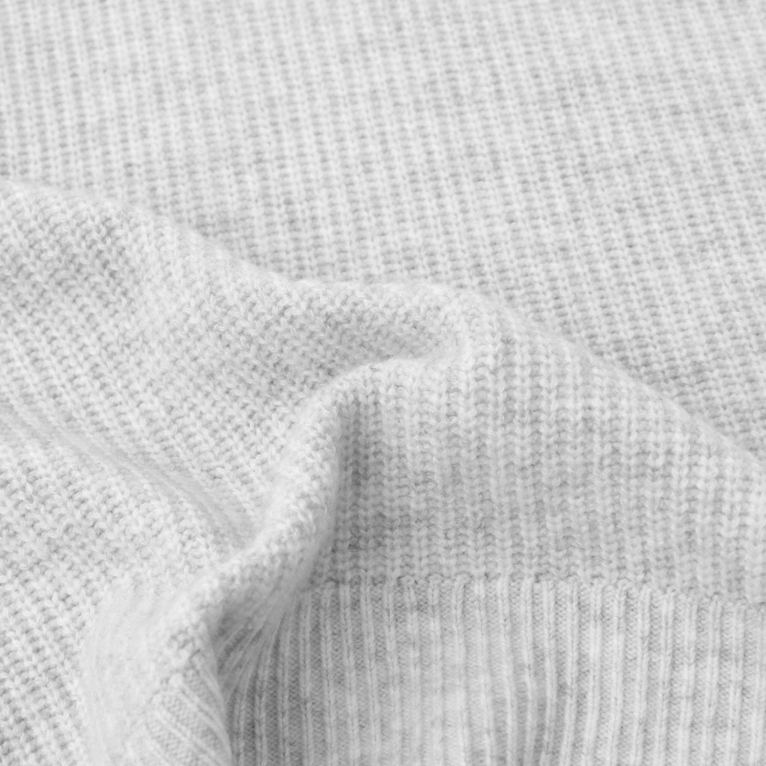 Automne hiver OEM usine personnalisé à manches longues couleur contrastée cachemire femmes pull pull en tricot