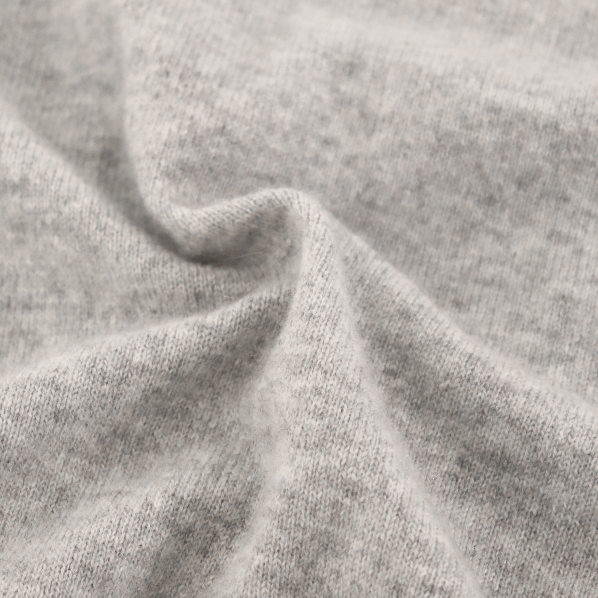 Automne hiver OEM usine personnalisé gris à manches longues femmes pull en tricot chandail