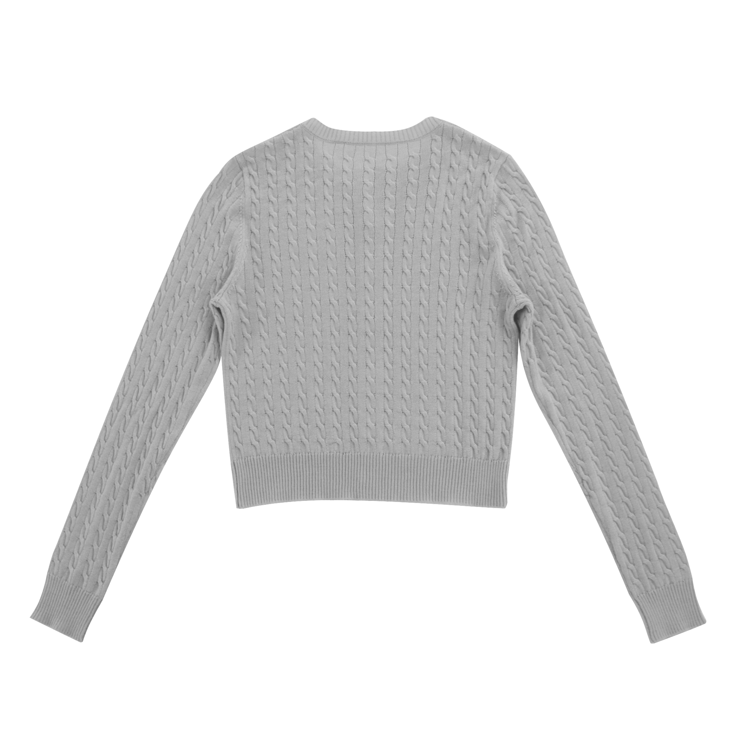 Cardigan de manteau de pull en tricot pour femme en laine à manches longues solide de printemps personnalisé