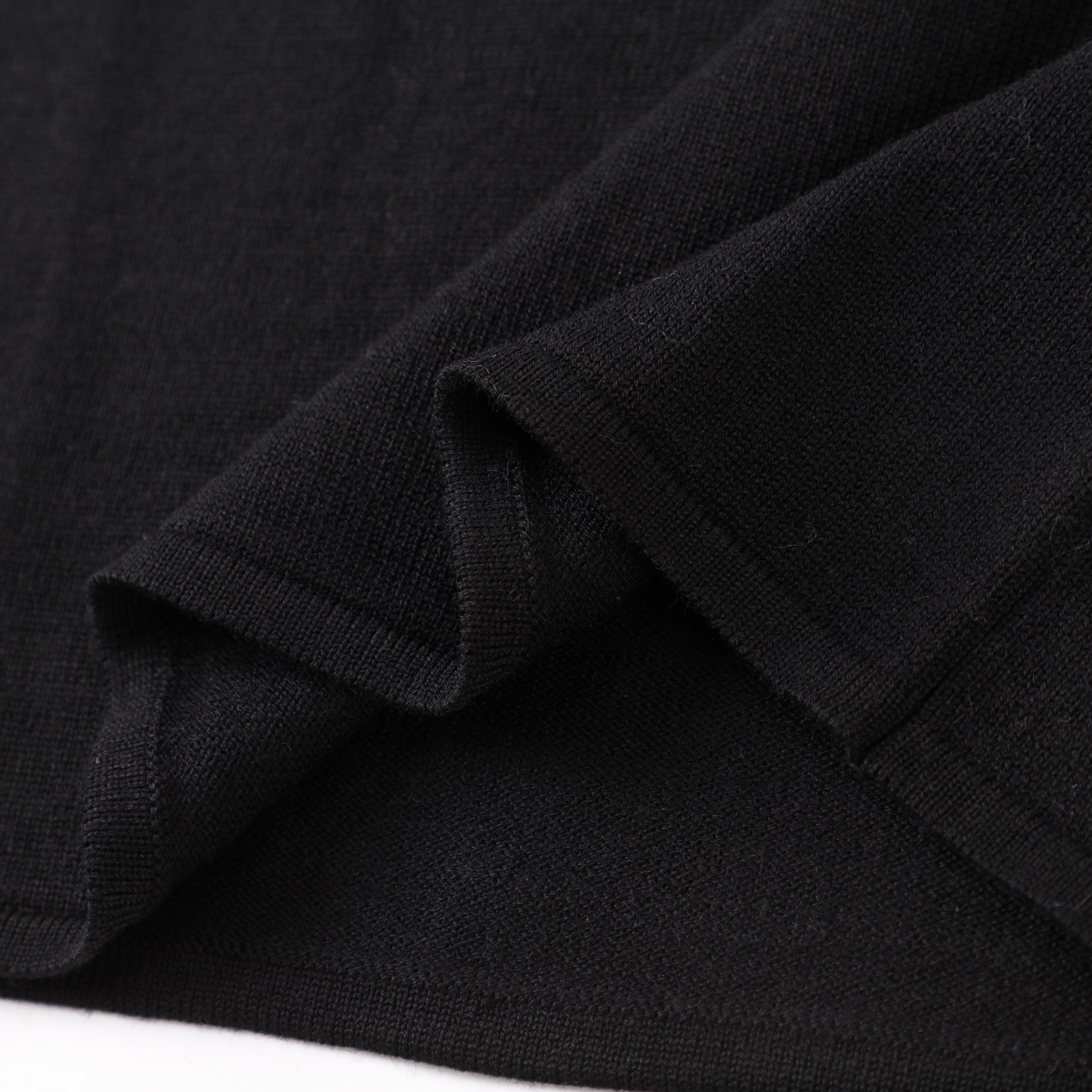 Automne hiver OEM personnalisé noir à manches longues col en V lâche femmes dames pull pull en tricot