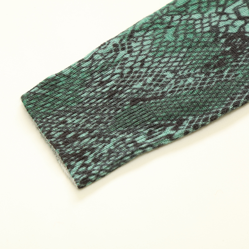 Chandail en tricot jacquard pour femmes d'impression de haute qualité Custom Factory