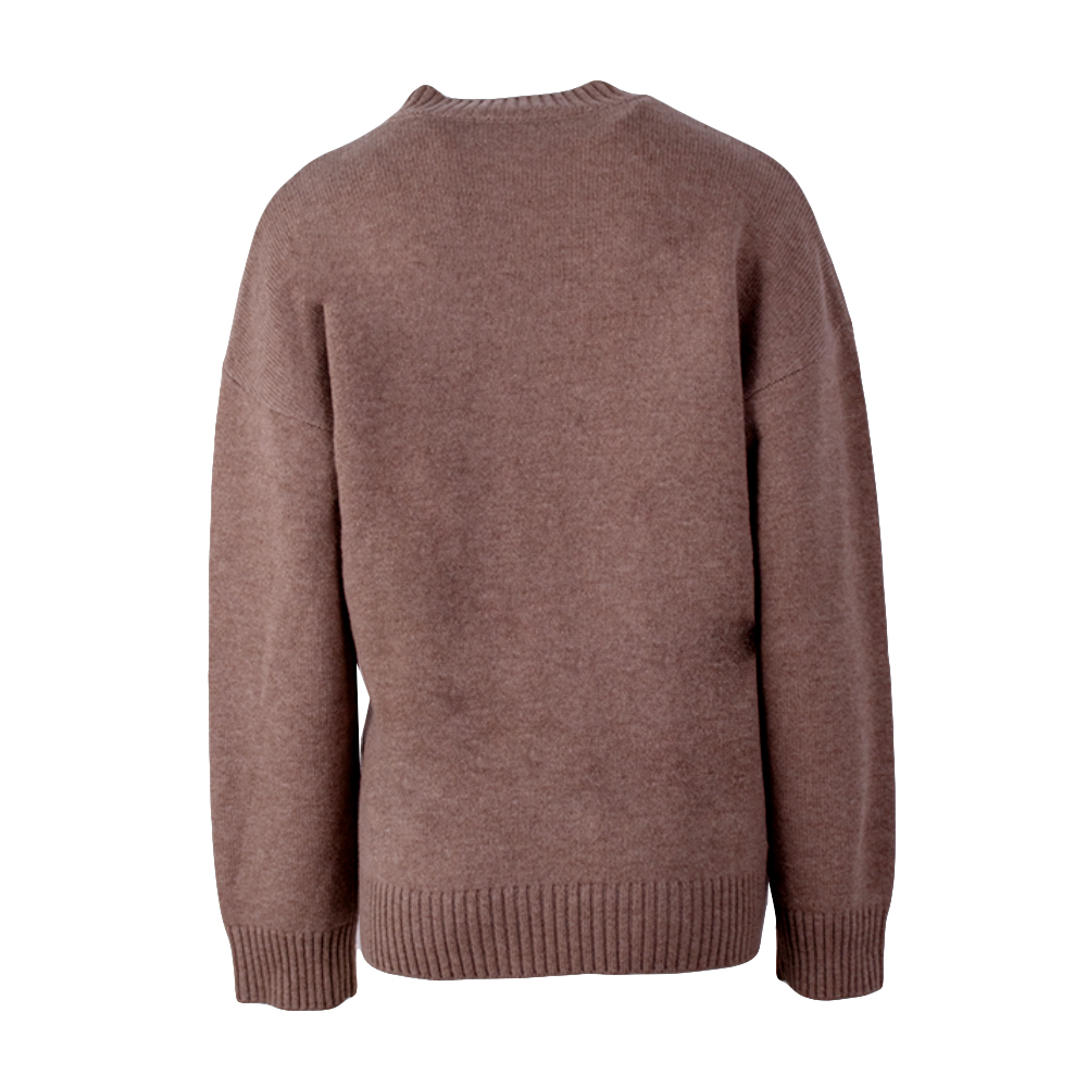 OEM Custom Women's Automn Hiver Crewneck Long Sweat Treatlover en couleurs solides à manches longues à manches longues