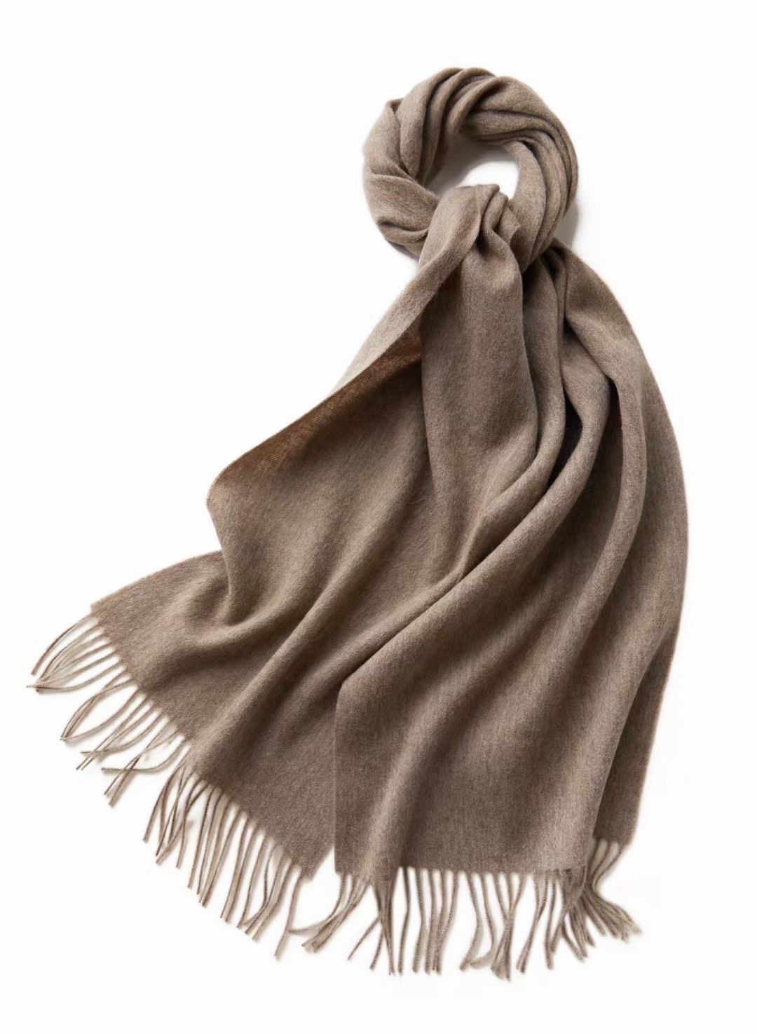 Automne hiver fabrication OEM concepteur personnalisé laine cachemire femmes dames écharpe en tricot