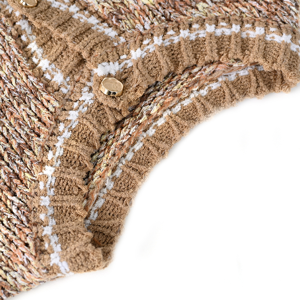 Fabrication OEM personnalisé automne tricots doux tricoté décontracté femmes dames pull haut Cardigan pour dames