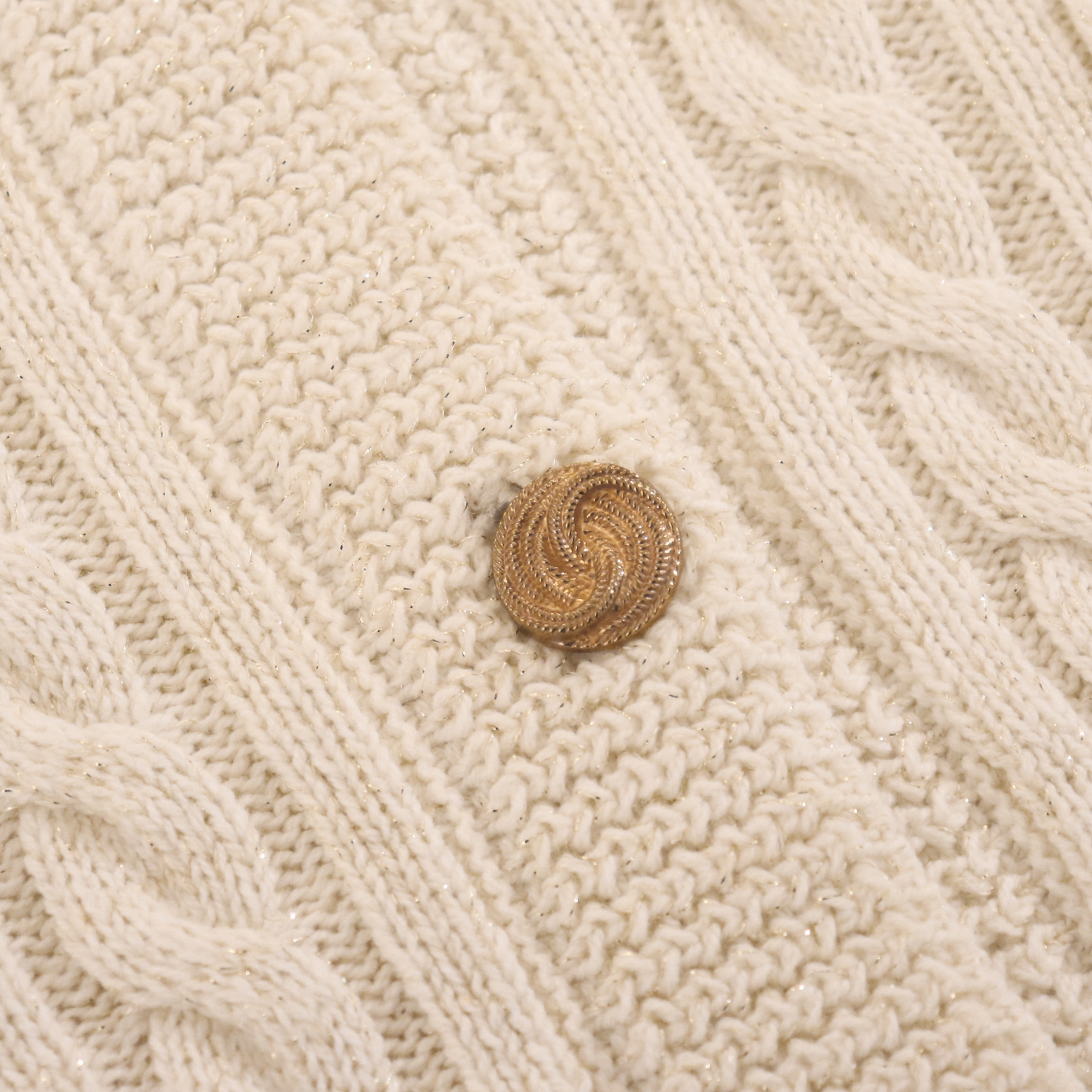 Cardigan de chandail en tricot pour femmes en laine à manches longues de couleur unie d'hiver personnalisé