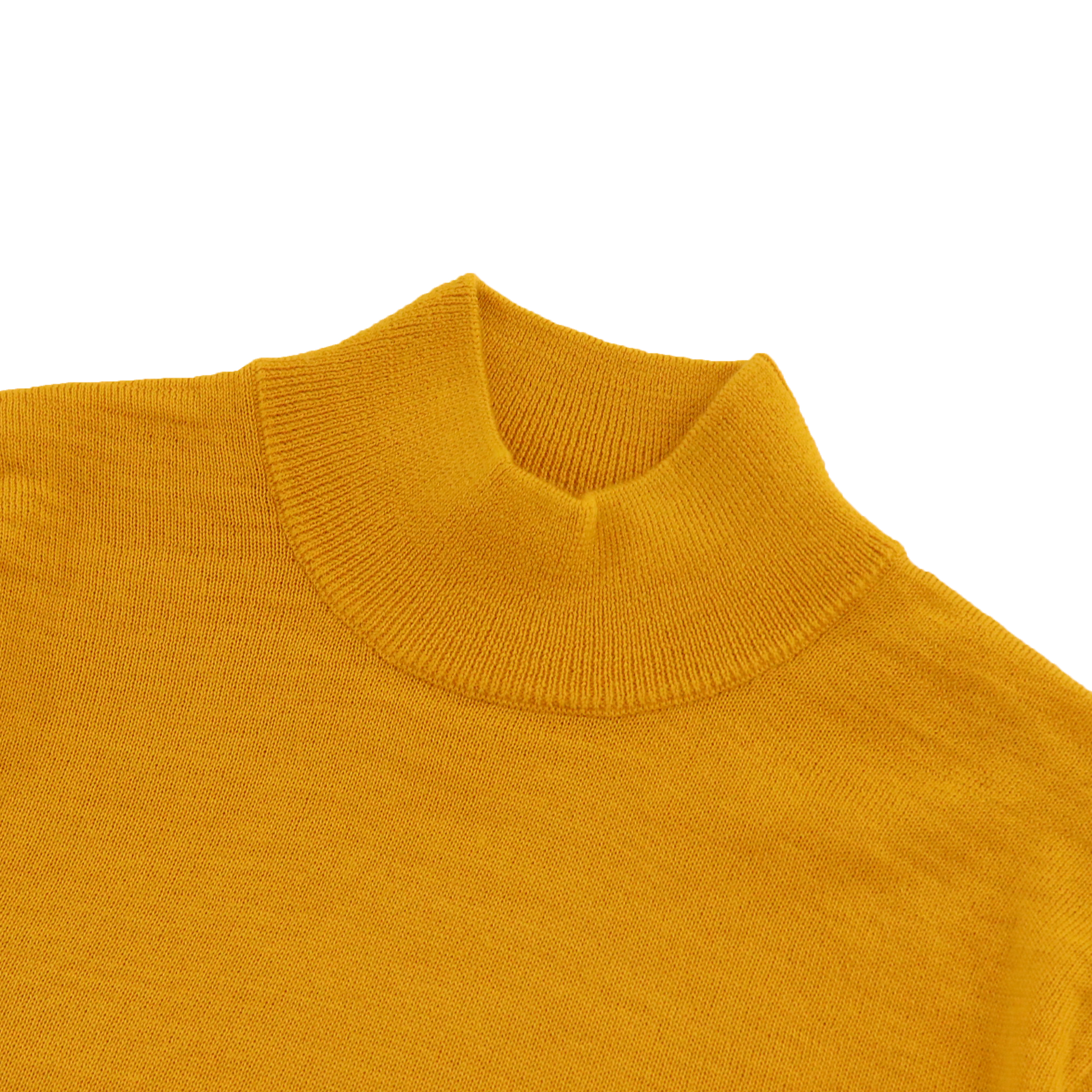 Automne Hiver Fabricant OEM Custom Long Sleeve 100% Wool Yellow Women Pullover Knit Sweater